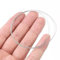 WEKOW 1PCS 0.1-0.5mm X 1m Lama Per Sega A Filo Diamantata Adatta Al Taglio Di Fili Di Giada, Ambra E Cera D'api (0.5mm)