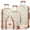 Sea choice Set de 5 Valises Rigide de Voyage de ABS Ensemble de Valises avec Trousse de Toilette Sac de Voyage Lot de 3 Bagages (55/65/76cm) avec Roues Pivotantes à 360° et Serrure TSA