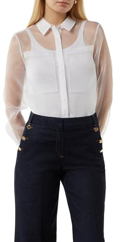Comma Damen 2155376 Bluse