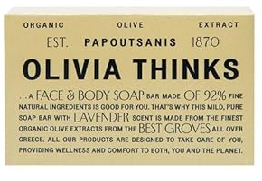 Face & Body Bar Seife in Schachtel Olivia Thinks 40gr