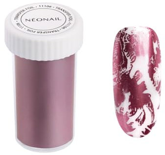 NÉONAIL Transferfolie Nail Art 24 Pastel Candy - Nagelfolie - Nagelfolie UV Härtend - Nagelfolien - Fingernägel Folie - Transferfolie Nägel - Rosa
