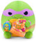 Snackles Teenage Mutant Ninja Turtles Edition von ZURU, 35 cm, Plüsch, flauschig-weiches, 35 cm großes Teenage Mutant Ninja Turtles Plüschspielzeug mit Pizza-Accessoire. (Donatello)