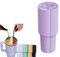 Stanley Becher-Trennwand, Innenschale für Stanley-Becherzubehör, für 2-in-1-Getränketrenner, Silikon-Innenschale für Heiß- und Kaltwasserbecher für 1,2 l Becher, doppelte Innenschale (lila)