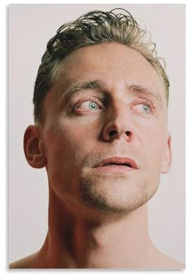 RENKEHUO Tom Hiddleston Schauspieler-Poster (18), Gemälde auf Leinwand, Wandkunst, Poster, Rollbild, Wanddekoration, Heimposter, 30 x 45 cm