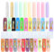 Premium 34er Set Kerzenstifte á 10ml Leuchtende Farben – Candle Pen Für Kerzen - Taufkerze Selber Machen - Ideal Zum Kerzen Dekorieren & Gestalten - Wachsstifte Für Kerzen – Kerzen Bemalen Set