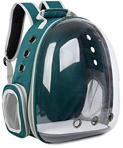Windmilne Reiserucksack für Haustiere, Rucksack, Raumkapsel, transparent, tragbarer Rucksack, atmungsaktiv, Reise-Haustierkäfig