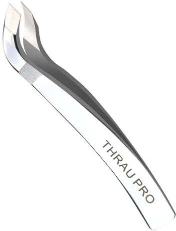 THRAU Mini Pince à Cuticules, Coupe-Cuticules Professionnel pour Manucure et Pédicure, Ciseaux à Ongles en Acier Inoxydable Précis