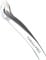 THRAU Mini Pince à Cuticules, Coupe-Cuticules Professionnel pour Manucure et Pédicure, Ciseaux à Ongles en Acier Inoxydable Précis
