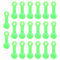 PJQUEKAIPJ bicycle repair tool kit 20pcs Oil Disc Exhaust Screw Cap Bicycle Hydraulic Brake Bleed Nipple Cap Bleeder Screw Cap bicycle repair tools(Green)