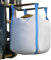 SHOPROM Sacchi Giardinaggio Omologati BigBag 1000 kg in Polipropilene Resistenti e Riutilizzabili per smaltimento Materiali Edili e Agricoli Ideali per Stoccaggio (Fondo chiuso Cielo aperto, 3 PEZZI)