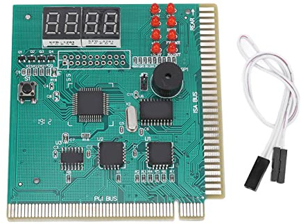 Scheda Diagnostica per PC con Display a Doppio Codice Doppio Cifre per Test della Scheda Madre - Interfaccia PCI ISA la compatibilità del Computer
