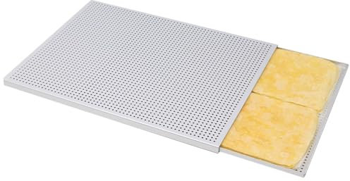 Puff Pastry Baking Tray, Oven Baking Sheet, Aluminum Perforated Dish Nonstick, Rectangular Mille Feuille Pan Baking Pan, Thickness 1.5mm, for Meat Dessert