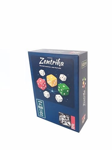 Shooting Frog Games - Zentrika | Taktisches Würfelspiel für Erwachsene und Familien | 2-5 Spieler ab 10 Jahren | Roll & Write | Gesellschaftsspiel