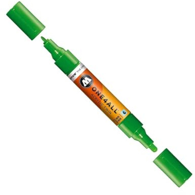 Molotow One4All Acrylic Twin Marker 222 - KACAO77 UNIVERSES Green