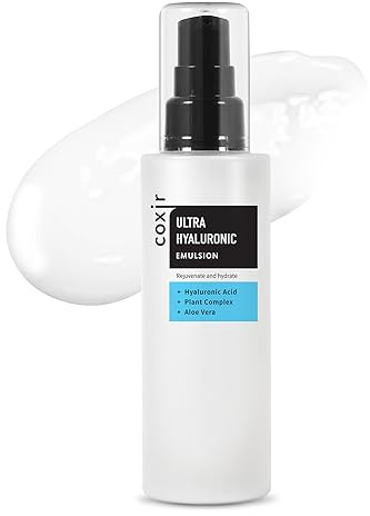 COXIR ultra-hyaluron emulsion (100ml /3.38 fl.oz.) - | hyaluronsäure | intensives licht gewicht feuchtigkeitscreme für trockene und dehydrierte haut