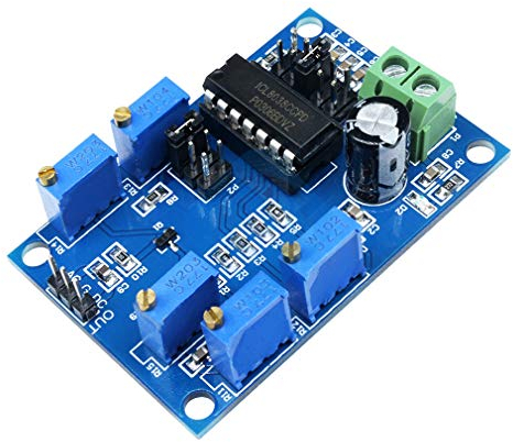 Modulo generatore di segnale DDS Hailege ICL8038 10Hz-300KHz Funzione Generatore di segnale Uscita sinusoidale/triangolare/onda quadra DC 12V-25V