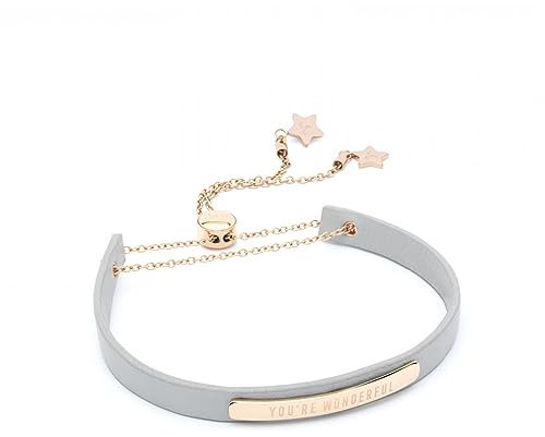 MR WONDERFUL Words WJ30202 WJ30202 Armband, mehrfarbig, einzigartig, Einheitsgröße, Unkostbare Metalle, Kein Edelstein