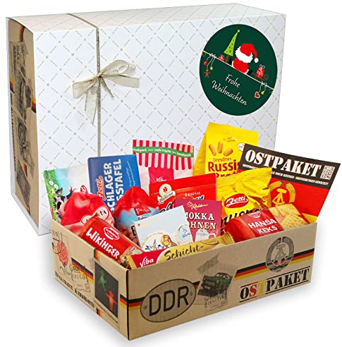 Ostpaket Weihnachten - DDR Süßigkeiten Osten Ostprodukte Ostalgie Geschenkset