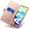 Aunote für Galaxy A71 Hülle, Handyhülle A71 mit Kartenfächer und Magnetverschluss, Premium Galaxy A71 Hülle, Perfekte Passform für A71 Hülle. Rosegold
