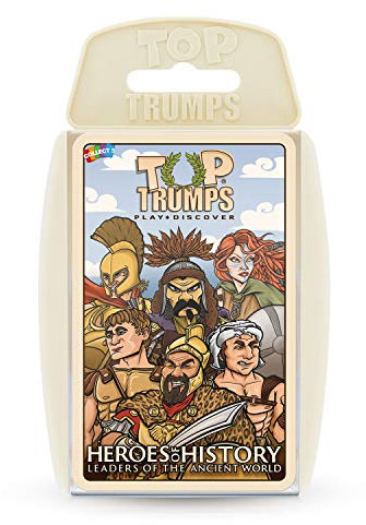 Top Trumps Heroes of History Card Game - Leaders of the Ancient World