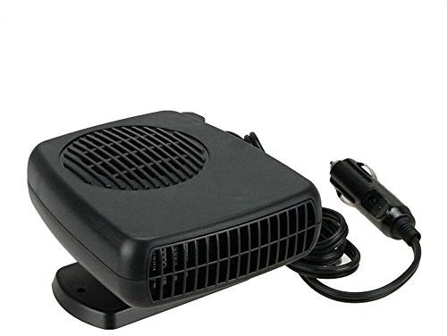 YQ&TL Radiateurs soufflants Dégivreur de Voiture Automatique Portable antibuée 12 / 24V 200W radiateur électrique Pare-Brise 360 ° Rotation ABS Chauffage Ventilateur de Refroidissement 12V
