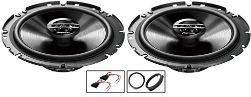 Seat Ibiza Speaker upgrade Rear Door Pioneer car speakers 6.5 17cm + Adaptors 300W