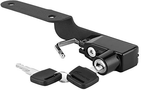 KIMISS Helmet Lock, Motorcycle Helmet Lock Keys Anti‑Theft Holder Security Parts Fit for GSX‑S1000 2015+//Helmet Lock