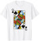 Spielkarte Queen Of Spades TShirt I Pik Dame T-Shirt