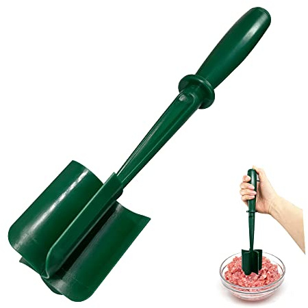 Picadora de carne para carne molida, picadora de hamburguesas para Turquía y más, utensilio triturador de carne de nailon multifuncional resistente al calor