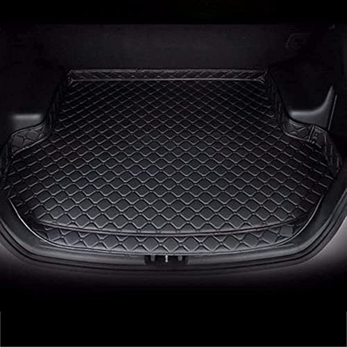 SABIB Auto Kofferraumwanne für Jeep Compass II (Facelift 2021) 2021 2022,rutschfest Universeller Kofferraum Schutzmatte,Wasserdicht Kofferraummatte,A/Black