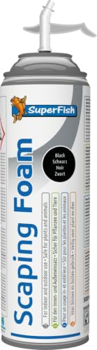 SuperFish Scaping Foam 375ml - Black