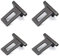 Taicols Clip per cinture di sicurezza, per cinture di sicurezza，adatte per la maggior parte delle auto e dei camion (4)