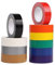 QILIMA Nastro adesivo nastro in tessuto qualità premium 19 mm x 9.14 m adesivo senza residui, forte, colore colorato
