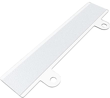 Kleberino Abheftstreifen selbstklebend | ungeschlitzt | Heftstreifen zum kleben | Abheftvorrichtung für Ordner, Mappen (100, Transparent)