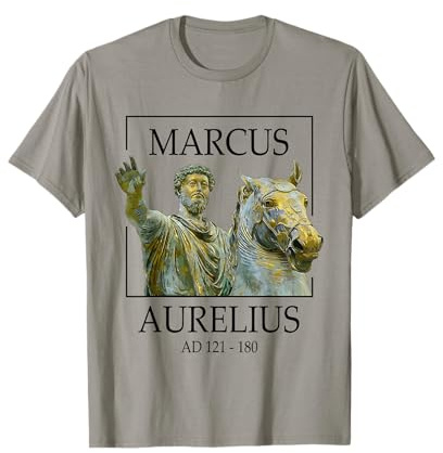 Marcus Aurelius Marco Aurelio Stoicismus römischer Kaiser T-Shirt