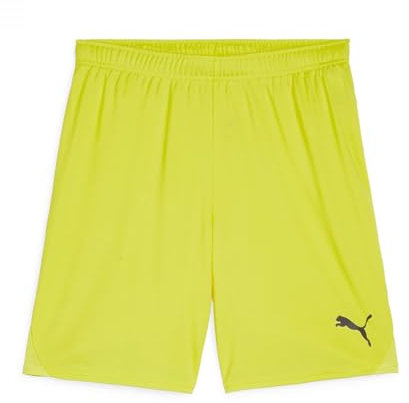PUMA teamGOAL Shorts, Unisex-Erwachsene Gestrickte Shorts, Fluro Yellow PES-PUMA Black, 705752