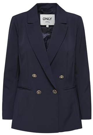 ONLY Damen Blazer Onlastrid Life L/S Fit Blazer TLR Noos, Night Sky, 34