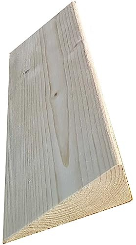 PINNKL Rollstuhlrampe aus Massivem Holz, rutschfeste Rollstuhl-Einstiegsrampe für Innentüren, Stufen, Treppen, Mobilitätsroller für Zuhause, Fahrrad, Trolley(1PSC) (Size : 30x11x4cm)