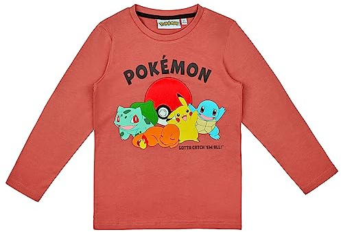 Pokemon Langarmshirt in verschiedenen Designs