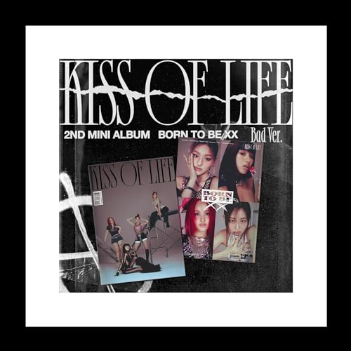 KISS OF LIFE Born to be XX 2nd Mini Album CD+Magazine+Photocard+Sticker+Tracking Sealed (Bad Version)