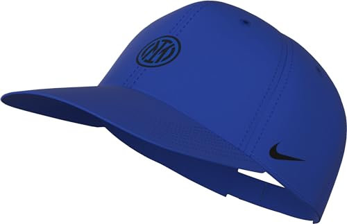 Nike Unisex Hat Inter U Nk Df Club Cap Us Cb L, Lyon Blue/Black, FN4992-438, L/XL