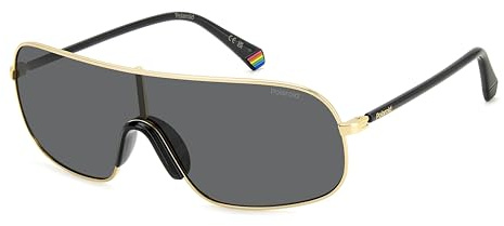 POLAROID PLD 6222/S Sonnenbrille, Gold, 99, Unisex, Erwachsene, Gold, 99 cm