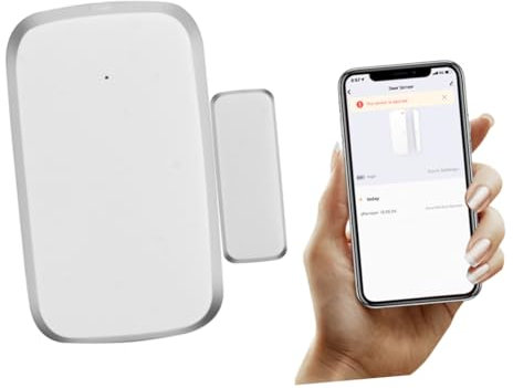 BESTonZON Türsensor- Zigbee-türsensor Mit App-benachrichtigung Magnetischer Für Fenster Und Türen Energiesparend