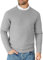COOFANDY Pullover Uomo Maglione a Maglia Maglione Senza Cappuccio Maglioni Tinta Unita Felpa Sottile Pullover a Maniche Lunghe Maglioni Firmati Grigio Chiaro XL