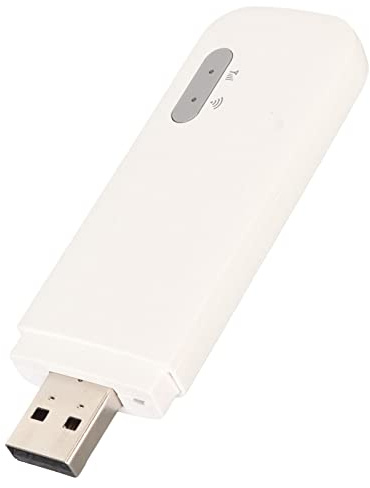 4G Mobiler WLAN-USB-Router, 150 Mbit/s Hochgeschwindigkeits-Router mit Micro-SIM-Karte, Unterstützt 10 Geräte, für PC, Laptop, Telefon
