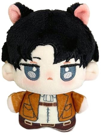 Zhongkaihua Eren Jaeger und Levi Soft Figure Stuffed Pillow Cute Soft Anime Stuffed Figure Sofa Car Decoration Pillow