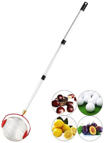 Recolector De Nueces, Rodillo Superior Para Recogedor De Nueces De Acero Inoxidable, Parte Superior Para Recogedor De Piñas, Se Aplica a Nueces, Nueces, Castañas, Castaños, Frutas, Objetos De Tamaño