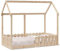 Kinderbett Hausbett 80x160 cm Massivholz Kiefer,850695