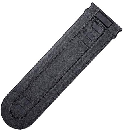 Xinjoduz 12.2 Kettensägenschutzhülle Schwarz Schwertschutz 31 * 8.5cm Kettensägenschutz Schutzhülle aus Kunststoff für Kettensägen Schienen Schutzabdeckung Werkzeug Zubehör