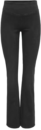 ONLY Carmakoma Damen Carroyal Mid Waist Flared Legging